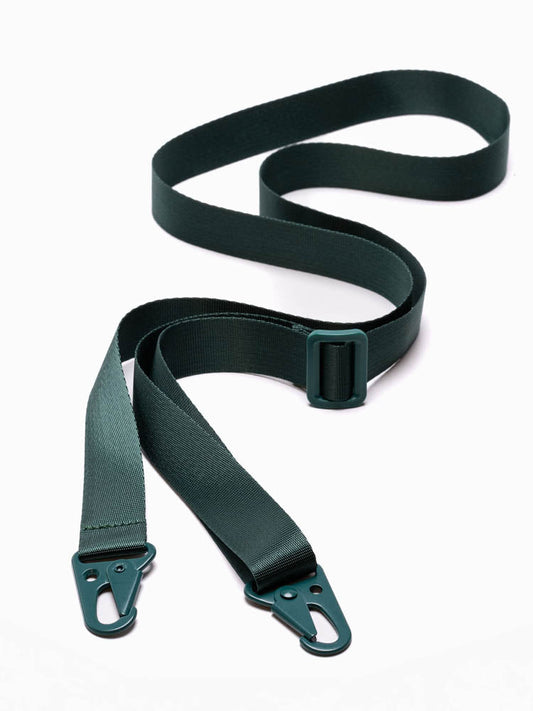 Handyband mit Karabiner Forest Green - Susanno Dunkelgrünes Handyband mit Karabiner – Breites Universal - Umhängeband