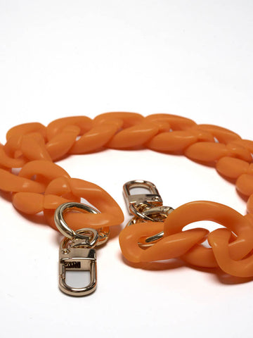 Oranges Handyband – Ideal für Handyhüllen mit Kette, universell für Samsung